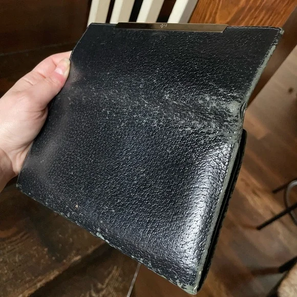 Gucci Tom Ford era black trifold leather wallet - Picture 10 of 15